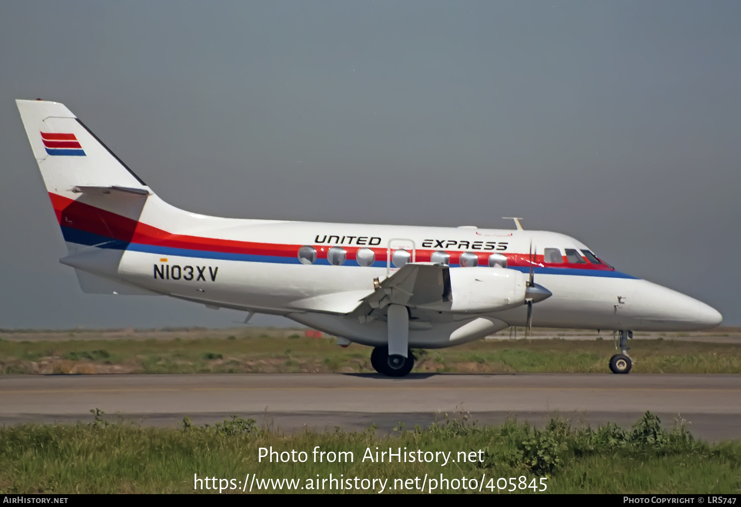 Aircraft Photo of N103XV | British Aerospace BAe-3101 Jetstream 31 | United Express | AirHistory.net #405845