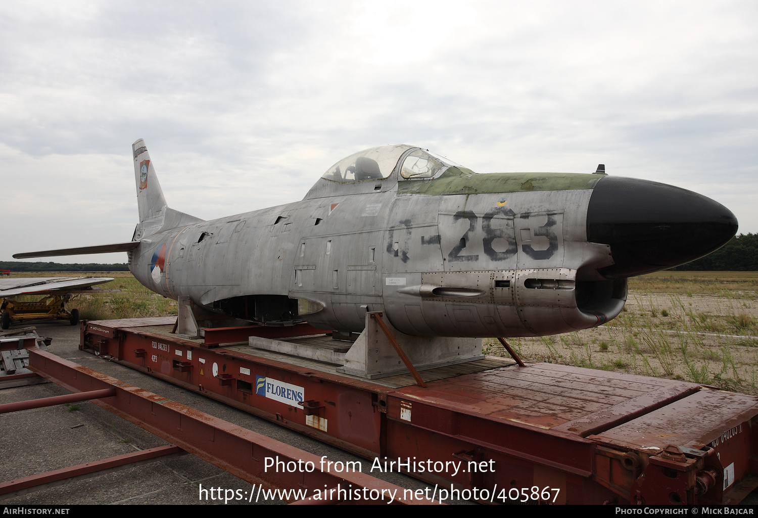 Aircraft Photo of Q-283 | North American F-86K Sabre | Netherlands - Air Force | AirHistory.net #405867