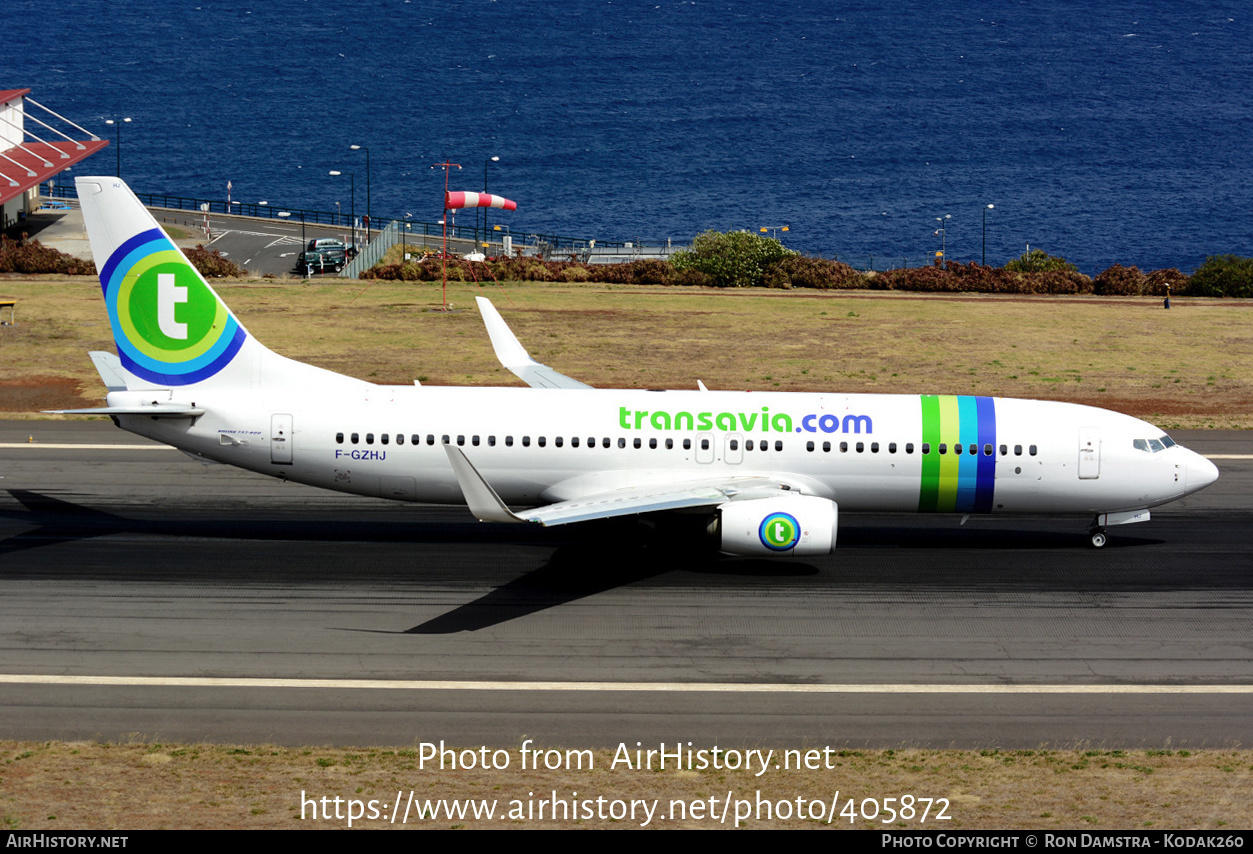 Aircraft Photo of F-GZHJ | Boeing 737-86J | Transavia | AirHistory.net #405872