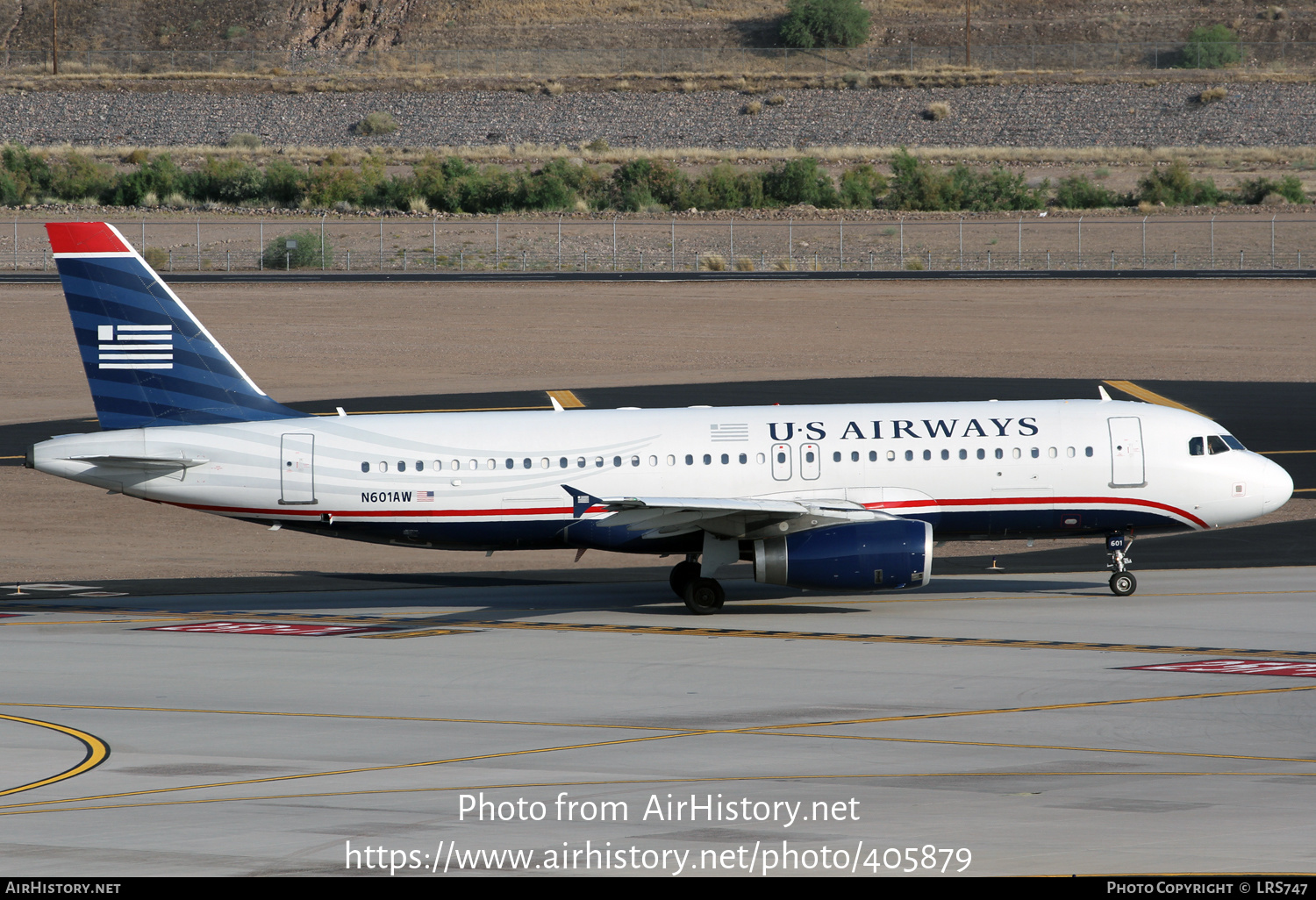 Aircraft Photo of N601AW | Airbus A320-232 | US Airways | AirHistory.net #405879