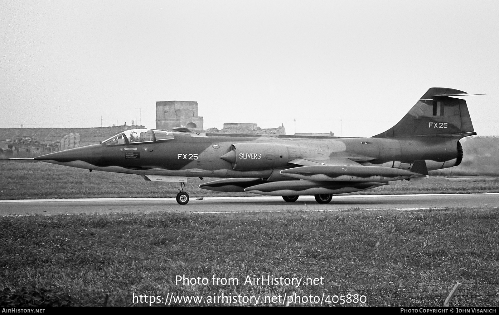 Aircraft Photo of FX25 | Lockheed F-104G Starfighter | Belgium - Air Force | AirHistory.net #405880