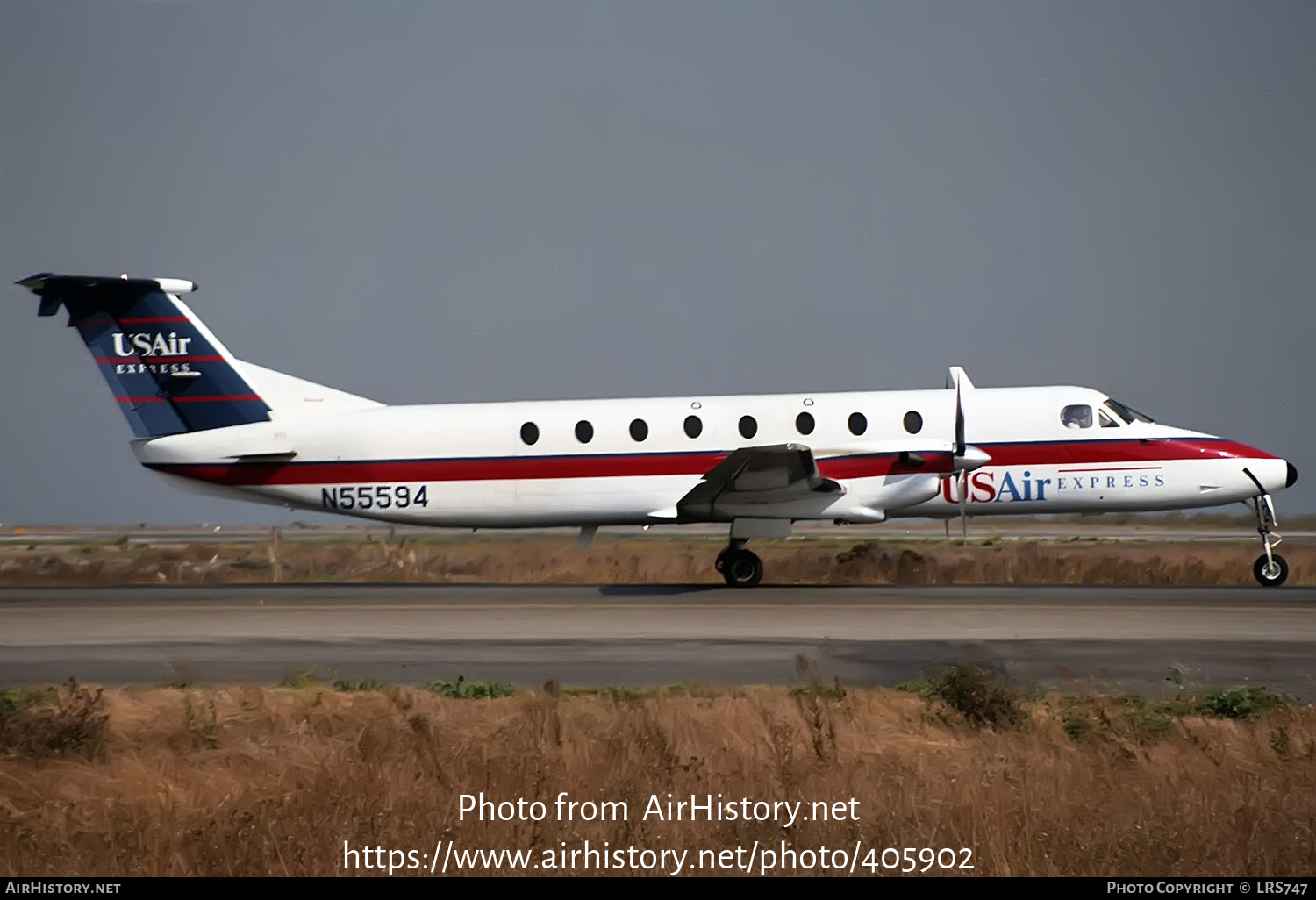 Aircraft Photo of N55594 | Beech 1900C-1 | USAir Express | AirHistory.net #405902