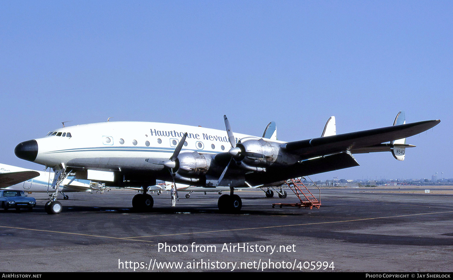 Aircraft Photo of N9412H | Lockheed L-049 Constellation | Hawthorne Nevada Airlines | AirHistory.net #405994