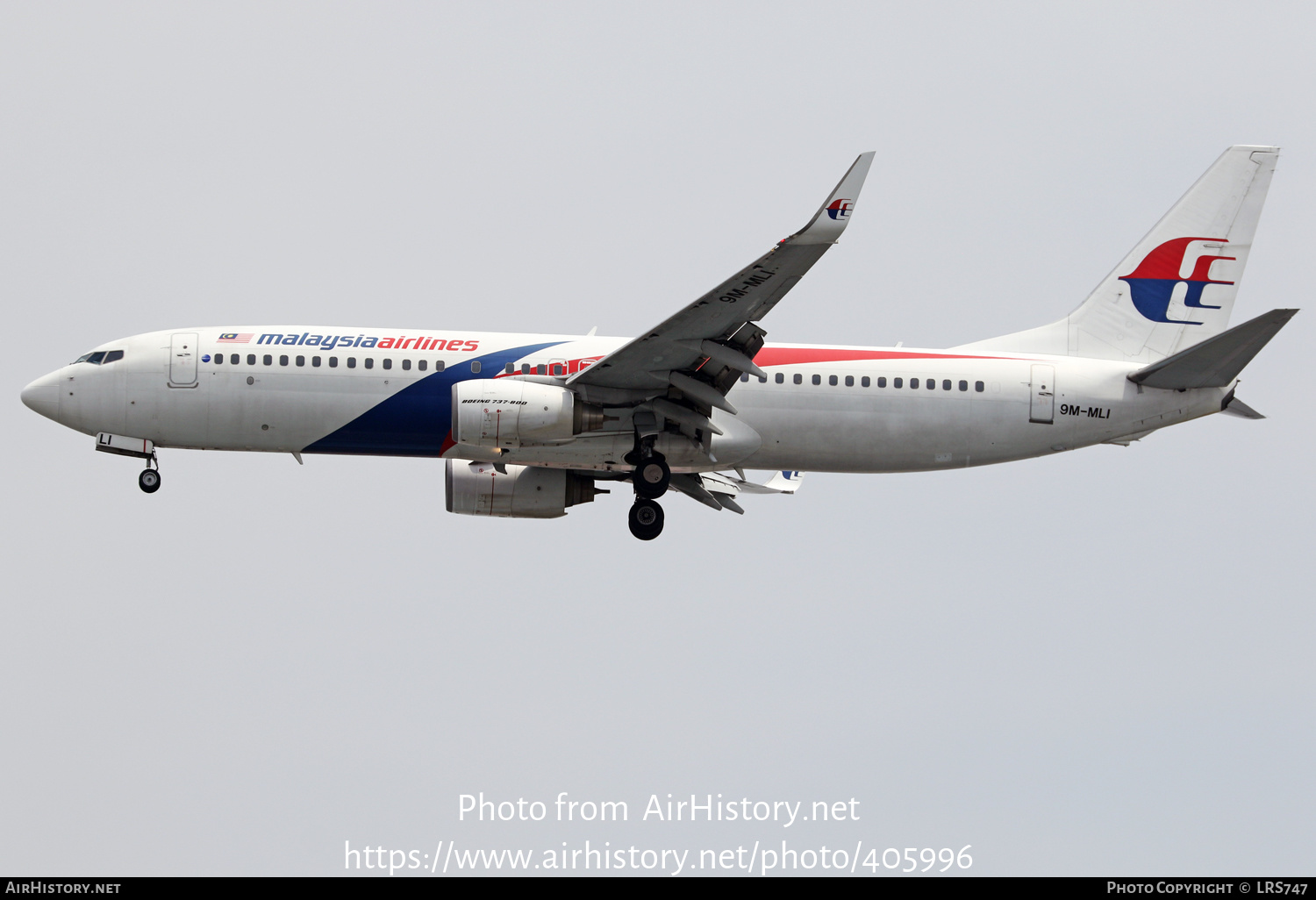 Aircraft Photo of 9M-MLI | Boeing 737-8FZ | Malaysia Airlines | AirHistory.net #405996