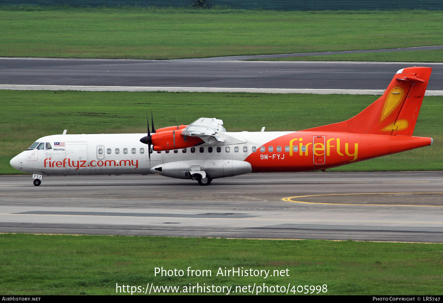 Aircraft Photo of 9M-FYJ | ATR ATR-72-500 (ATR-72-212A) | Firefly | AirHistory.net #405998