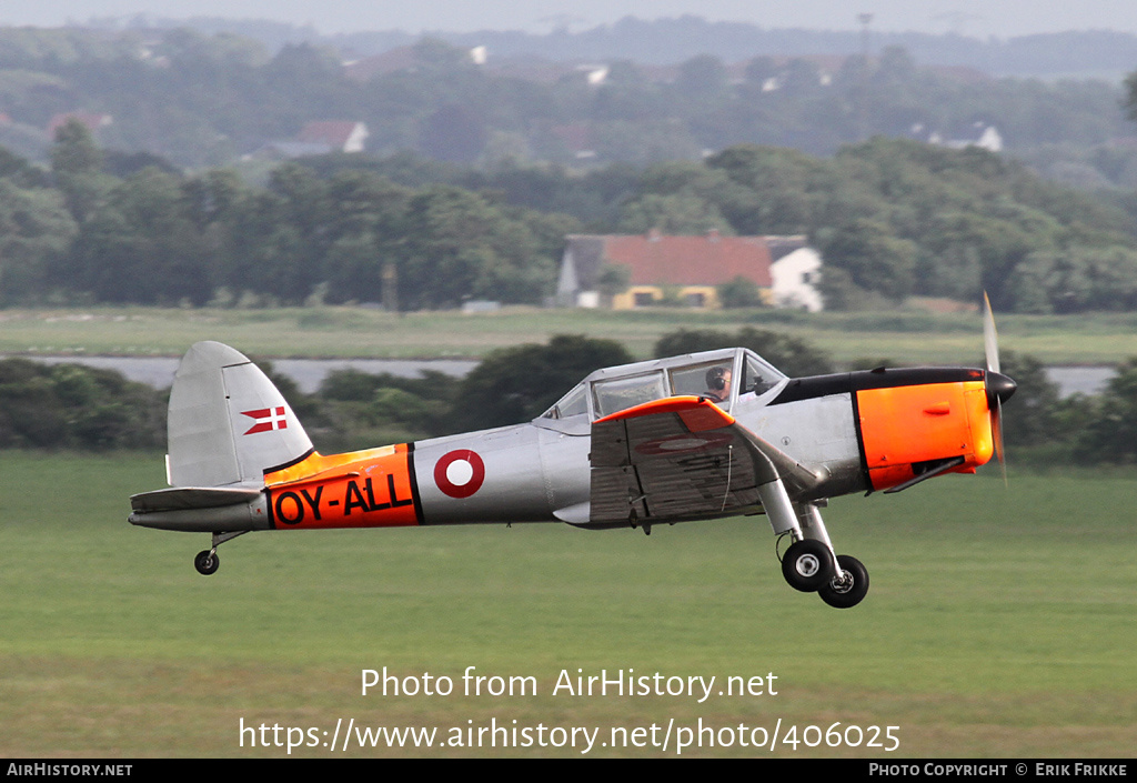 Aircraft Photo of OY-ALL | De Havilland DHC-1 Chipmunk Mk22 | Denmark - Air Force | AirHistory.net #406025