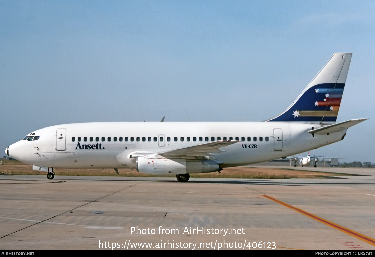 Aircraft Photo of VH-CZR | Boeing 737-277/Adv | Ansett | AirHistory.net #406123