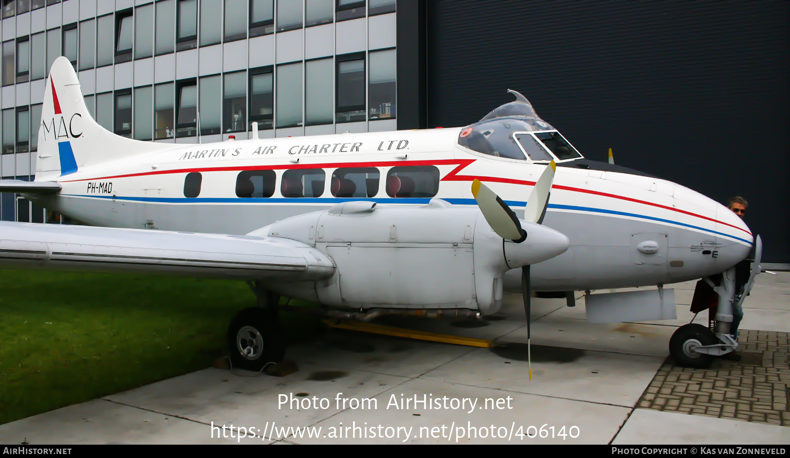 Aircraft Photo of PH-MAD | De Havilland D.H. 104 Devon C20 | Martin's ...