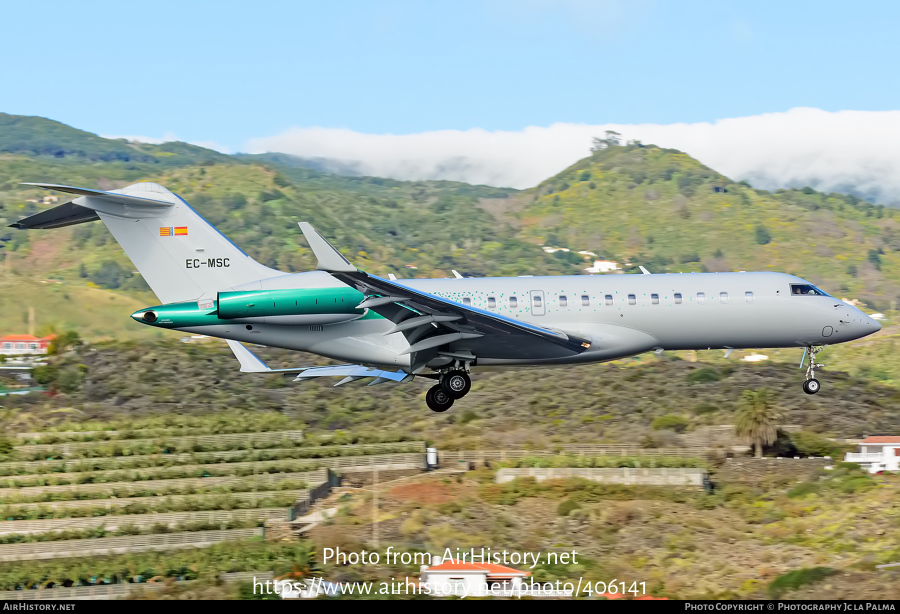 Aircraft Photo of EC-MSC | Bombardier Global 6000 (BD-700-1A10) | AirHistory.net #406141