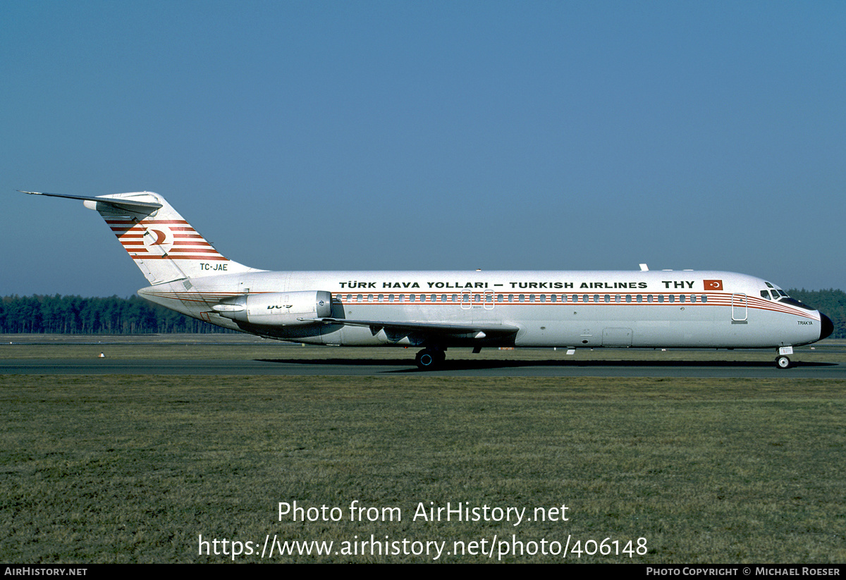 Aircraft Photo of TC-JAE | McDonnell Douglas DC-9-32 | THY Türk Hava Yolları - Turkish Airlines | AirHistory.net #406148