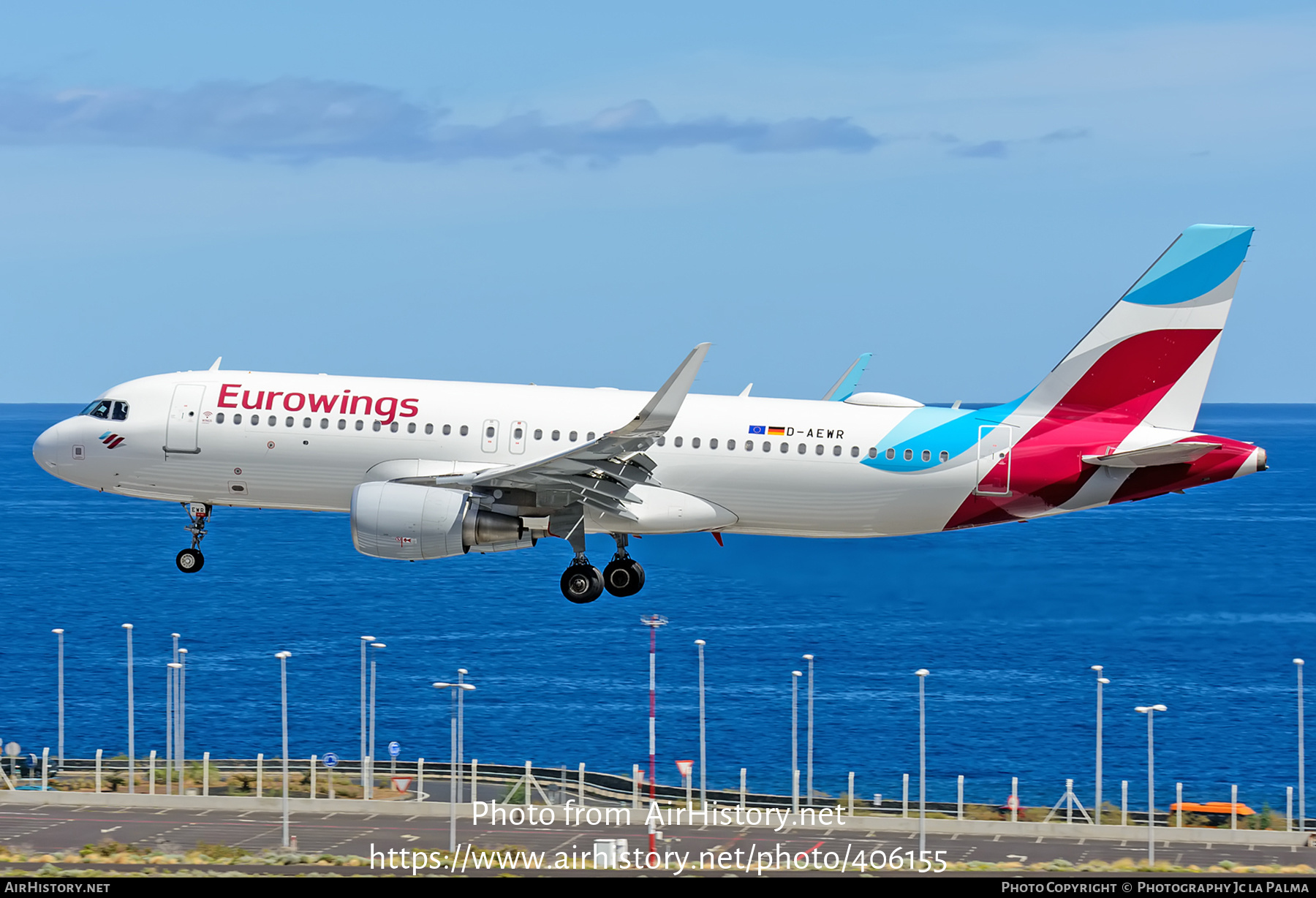 Aircraft Photo of D-AEWR | Airbus A320-214 | Eurowings | AirHistory.net #406155