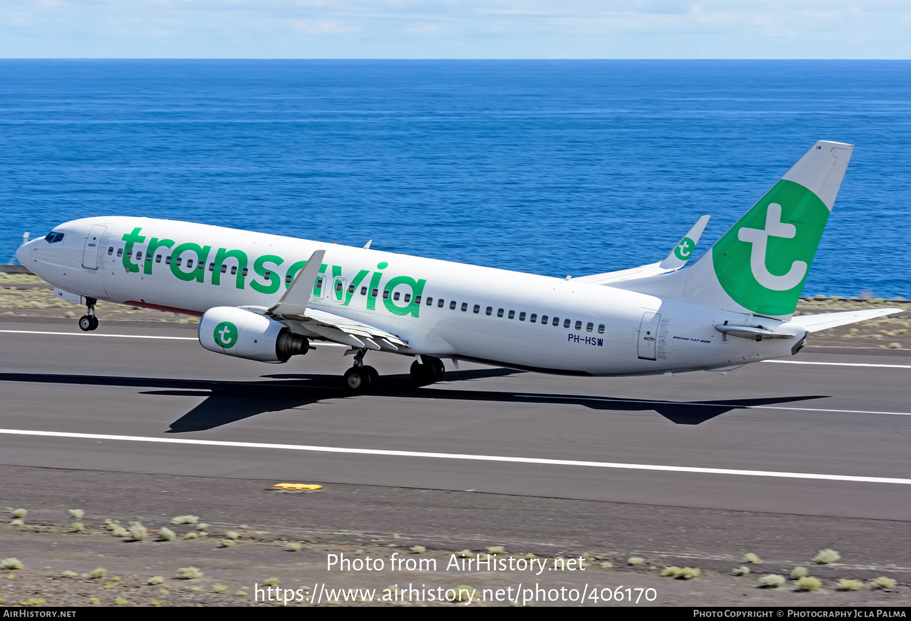 Aircraft Photo of PH-HSW | Boeing 737-8K2 | Transavia | AirHistory.net #406170