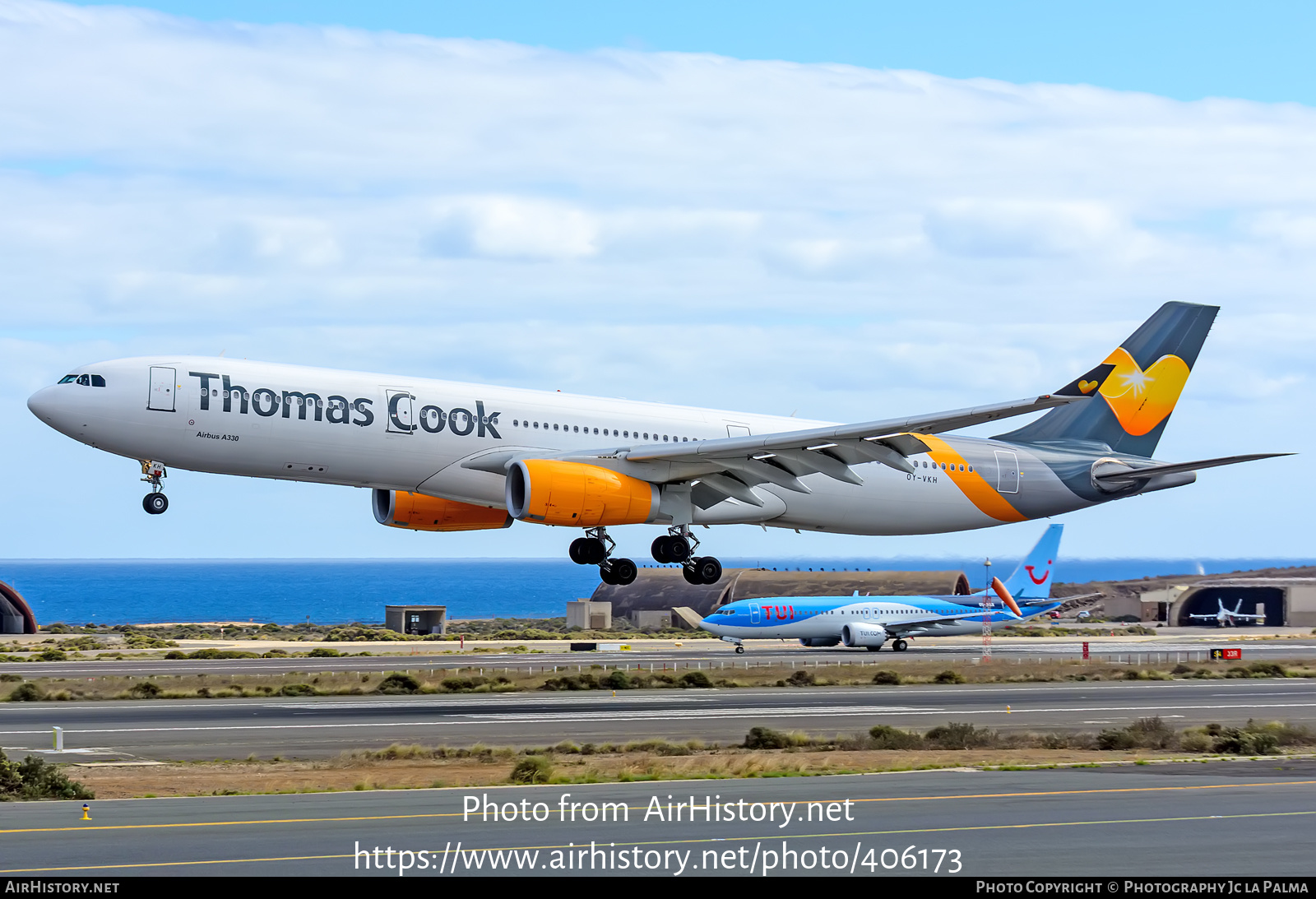 Aircraft Photo of OY-VKH | Airbus A330-343 | Thomas Cook Airlines | AirHistory.net #406173