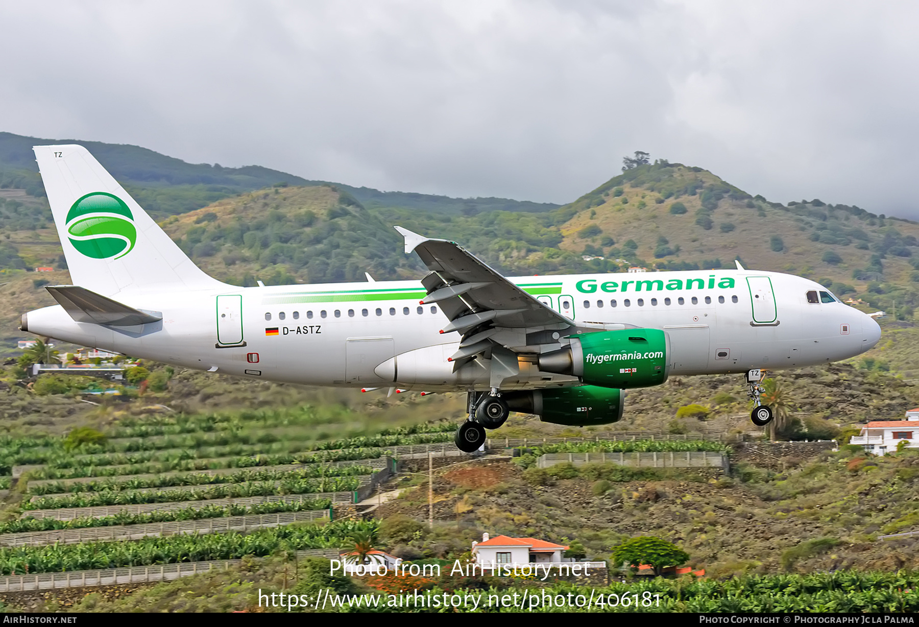 Aircraft Photo of D-ASTZ | Airbus A319-112 | Germania | AirHistory.net #406181