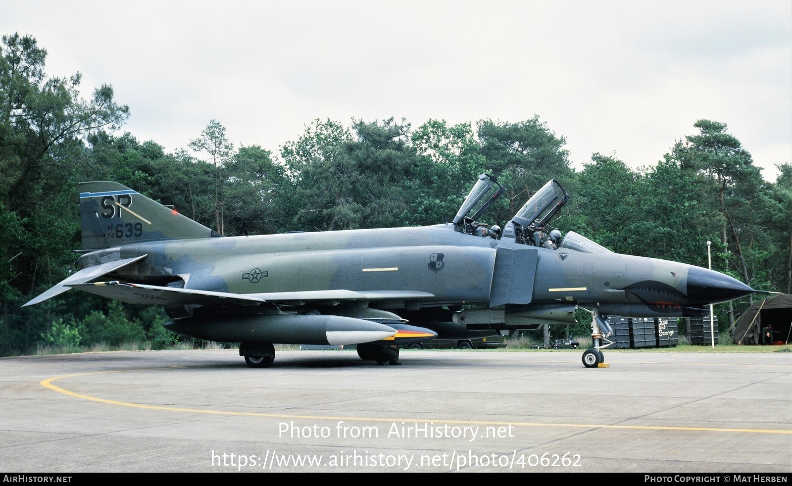 Aircraft Photo of 74-1639 / AF74-639 | McDonnell Douglas F-4E Phantom II | USA - Air Force | AirHistory.net #406262