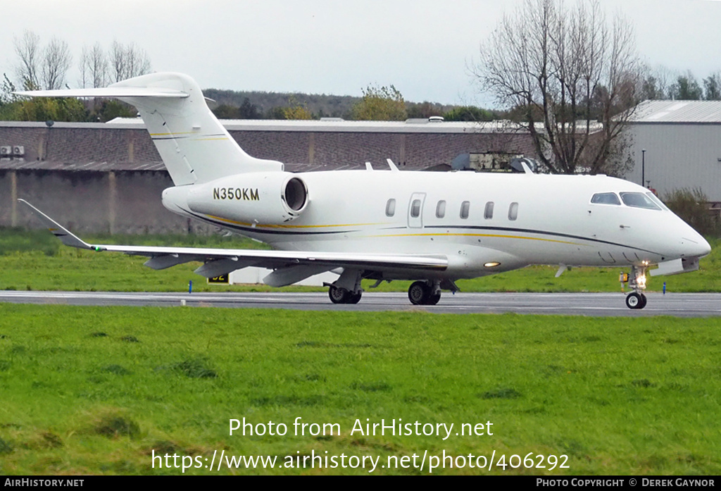 Aircraft Photo of N350KM | Bombardier Challenger 350 (BD-100-1A10) | AirHistory.net #406292