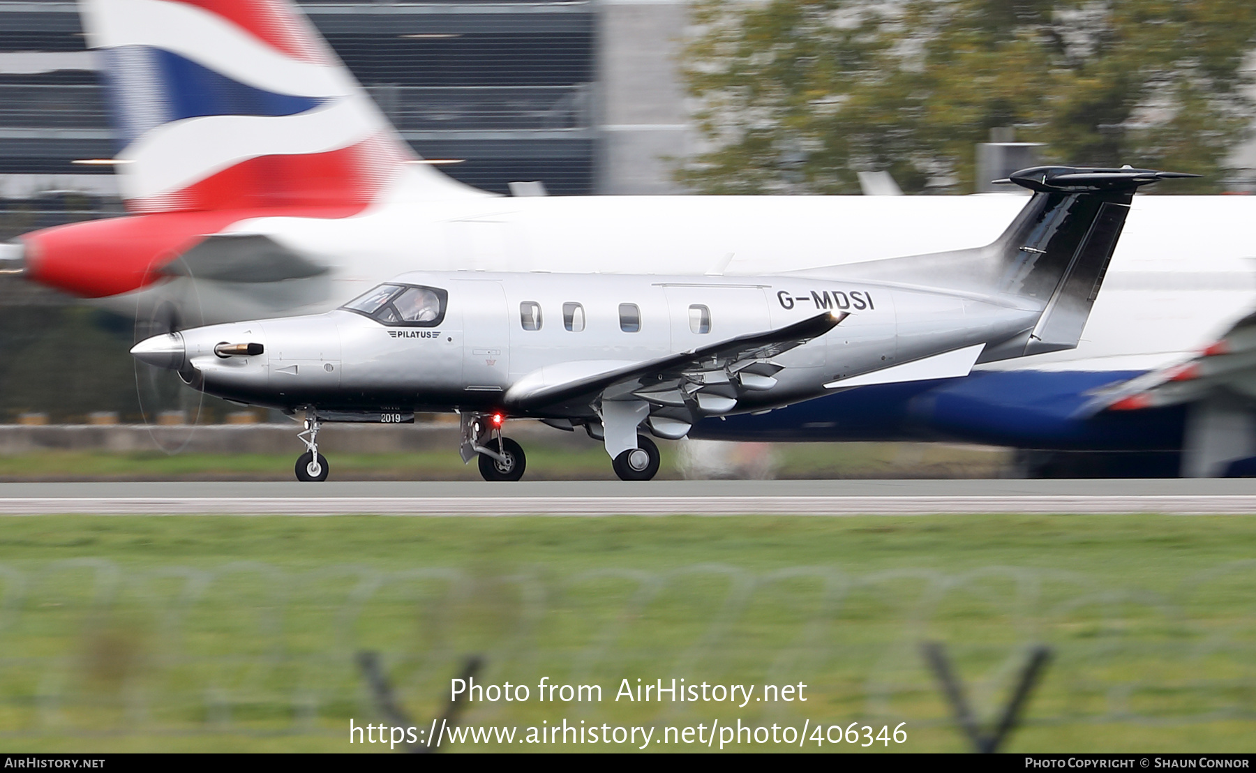 Aircraft Photo of G-MDSI | Pilatus PC-12NGX (PC-12/47E) | AirHistory.net #406346