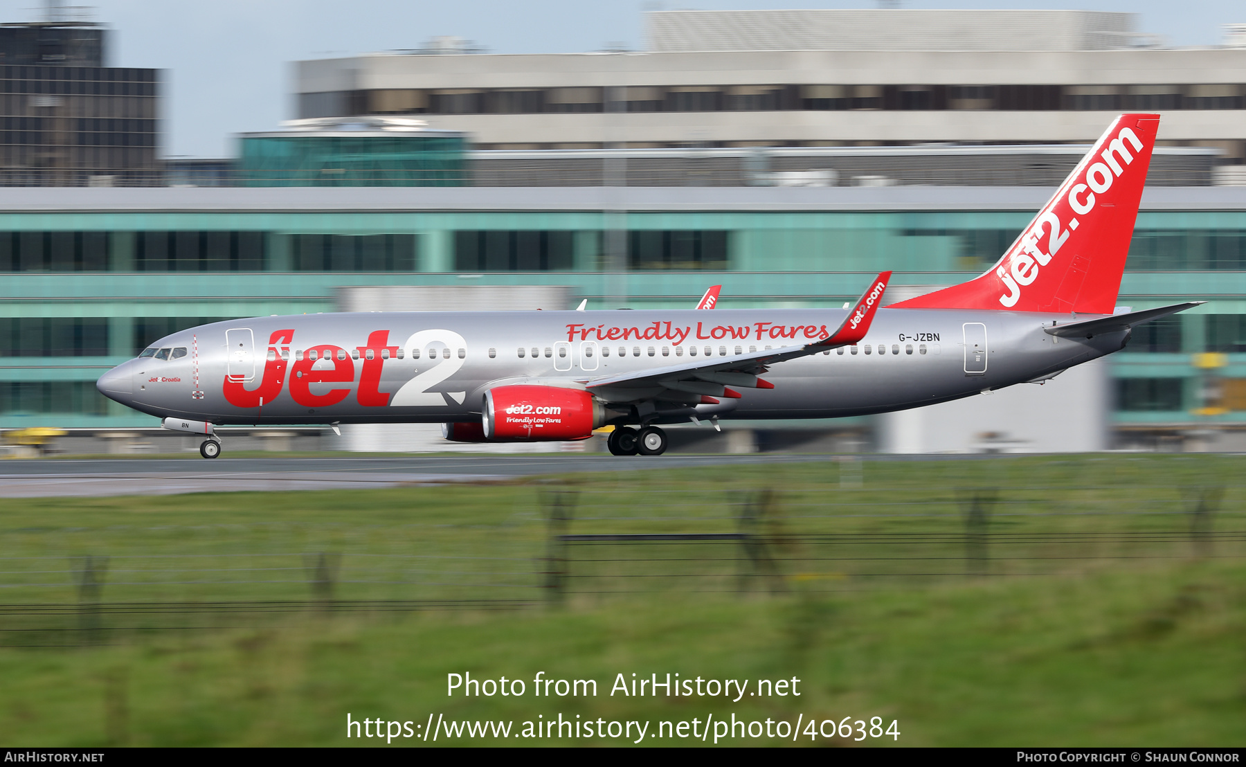 Aircraft Photo of G-JZBN | Boeing 737-800 | Jet2 | AirHistory.net #406384