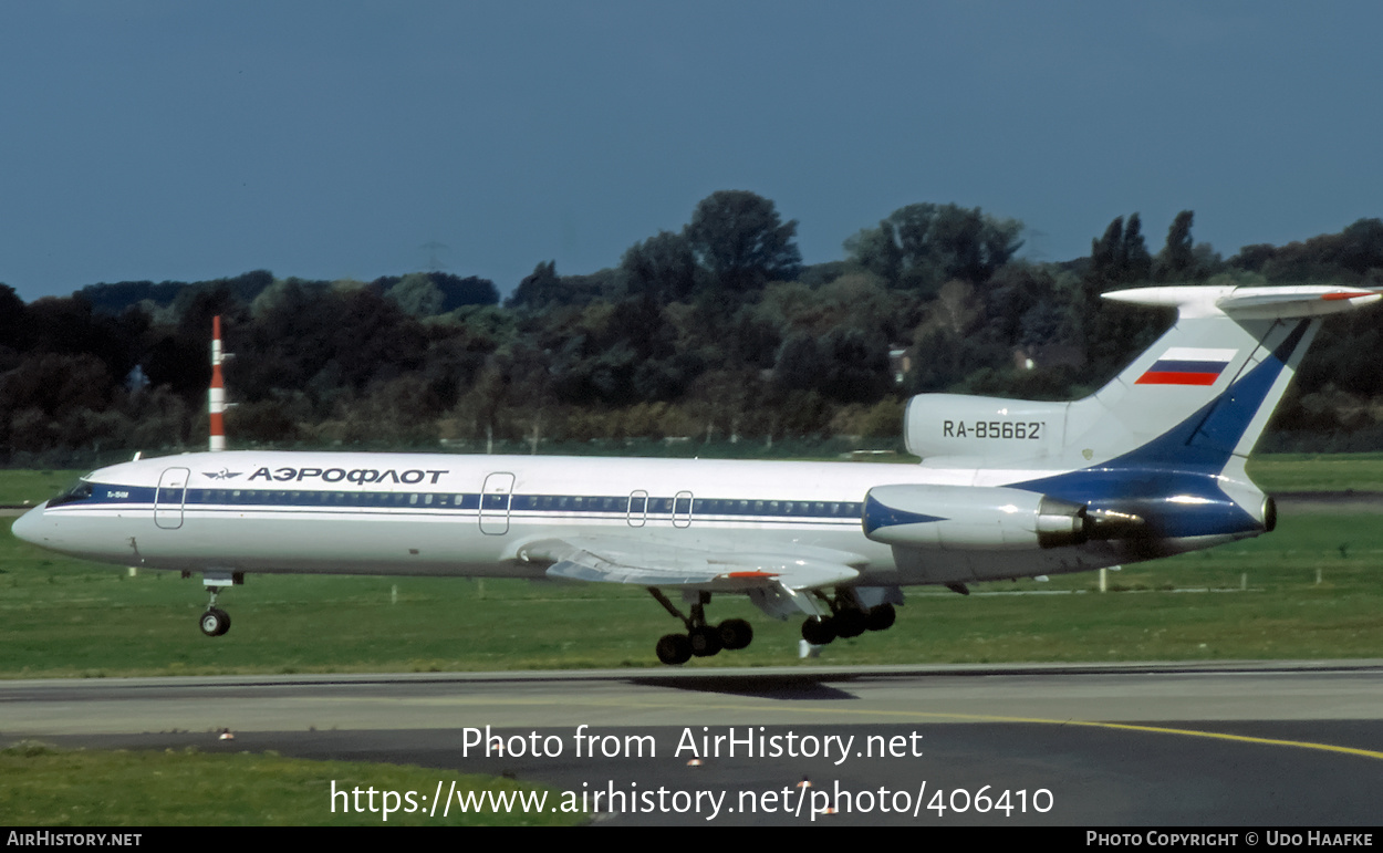 Aircraft Photo of RA-85662 | Tupolev Tu-154M | Aeroflot | AirHistory.net #406410