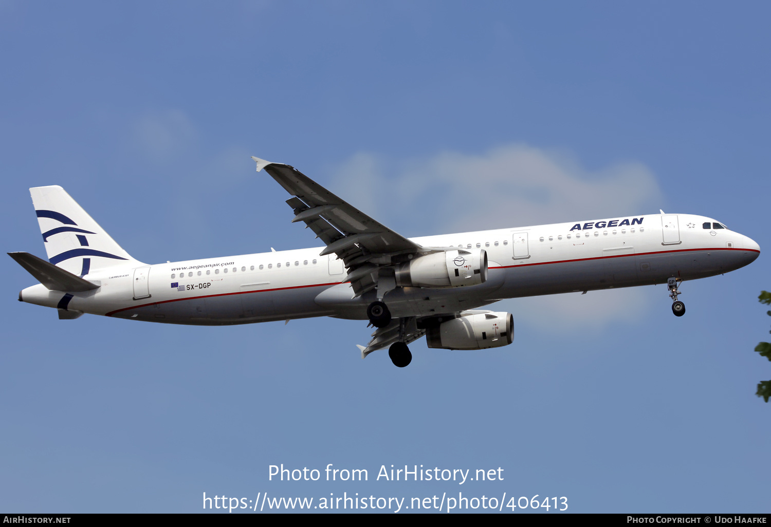 Aircraft Photo of SX-DGP | Airbus A321-232 | Aegean Airlines | AirHistory.net #406413