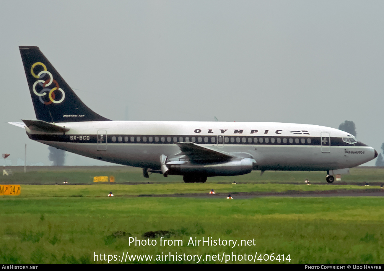 Aircraft Photo of SX-BCD | Boeing 737-284/Adv | Olympic | AirHistory.net #406414