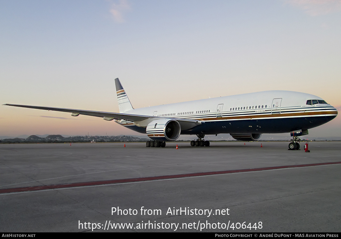 Aircraft Photo of EC-MUA | Boeing 777-212/ER | Privilege Style | AirHistory.net #406448