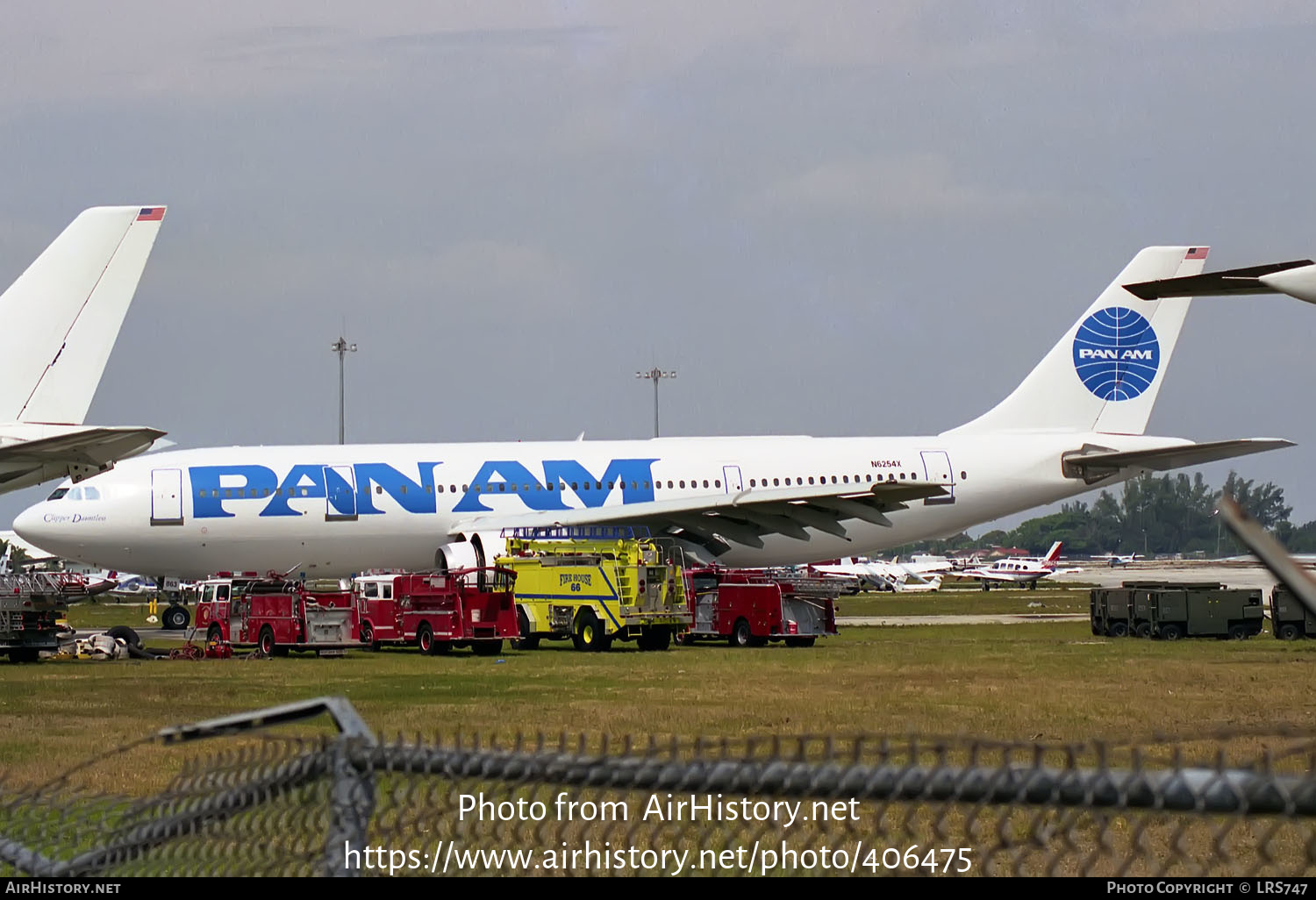 Aircraft Photo of N6254X | Airbus A300B4-203 | Pan American Airways - Pan Am | AirHistory.net #406475