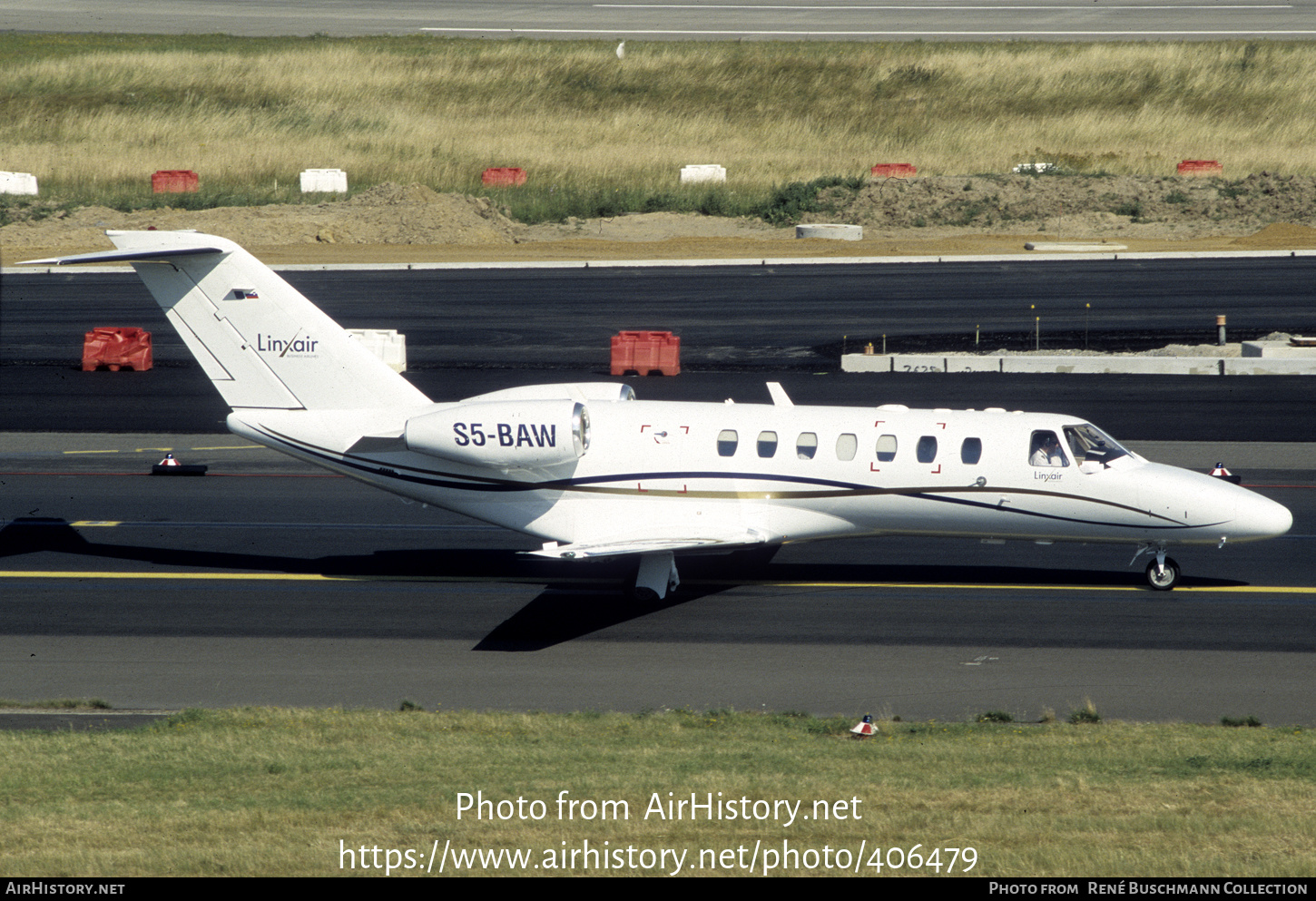 Aircraft Photo of S5-BAW | Cessna 525B CitationJet CJ3 | Linxair Business Airlines | AirHistory.net #406479