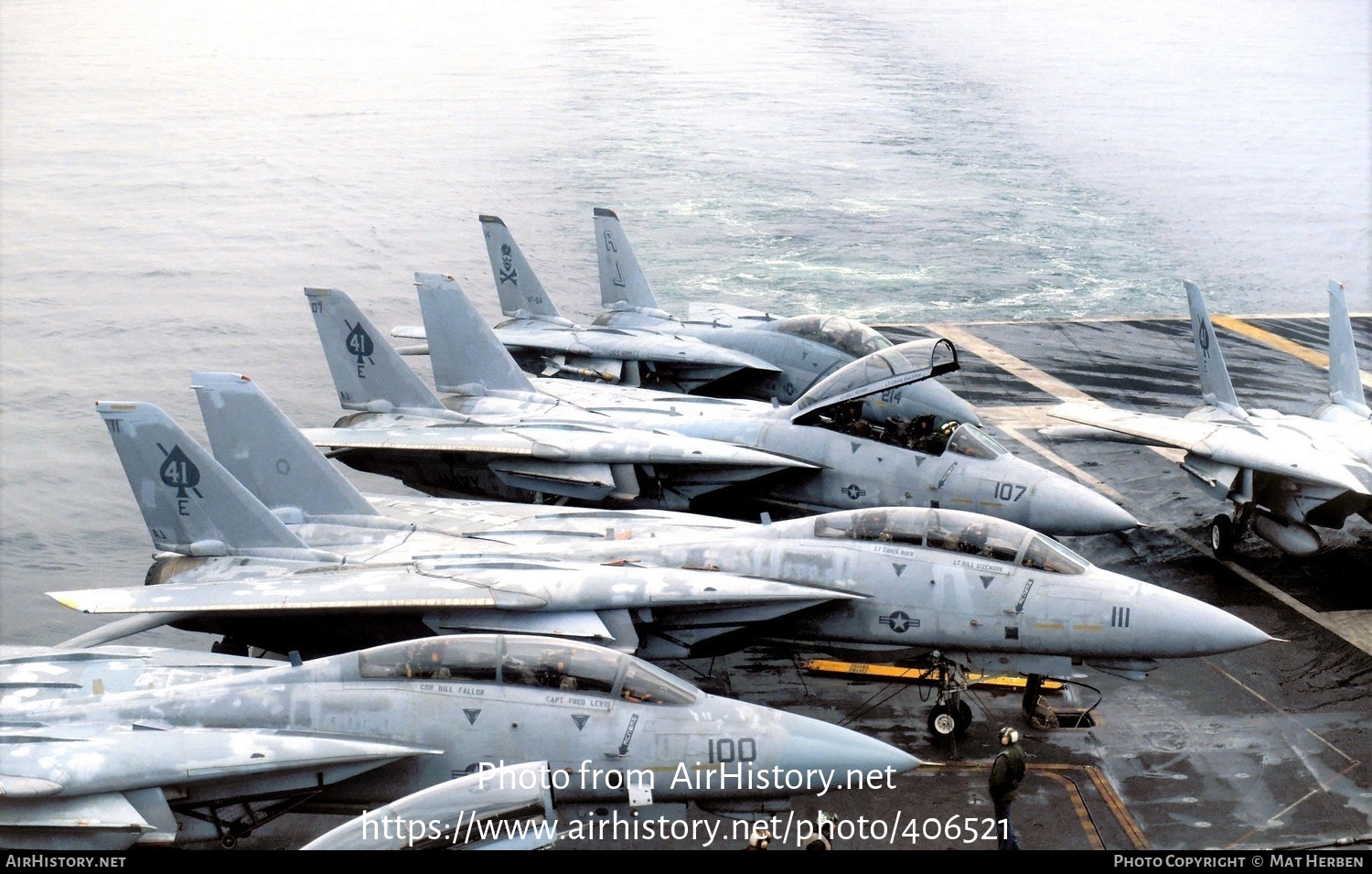 Aircraft Photo of 160408 | Grumman F-14A+ Tomcat | USA - Navy | AirHistory.net #406521