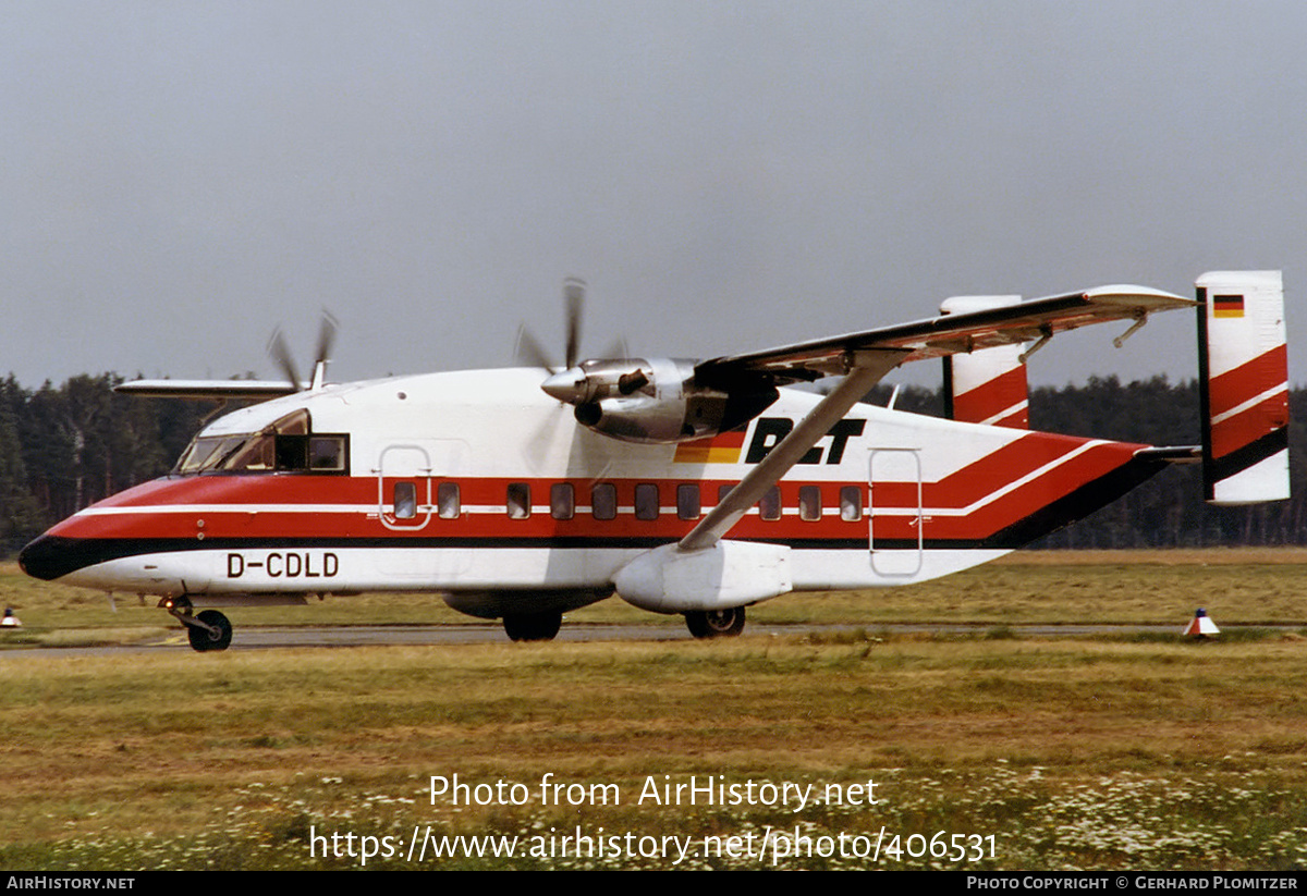 Aircraft Photo of D-CDLD | Short 330-100 | DLT - Deutsche Luftverkehrsgesellschaft | AirHistory.net #406531