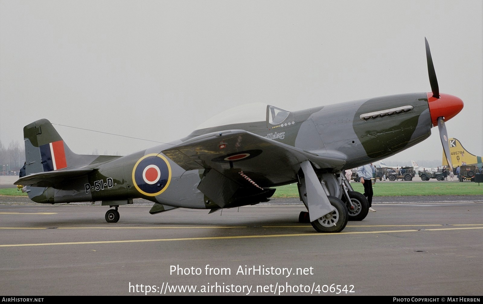 Aircraft Photo of G-PSID | North American P-51D Mustang | UK - Air Force | AirHistory.net #406542