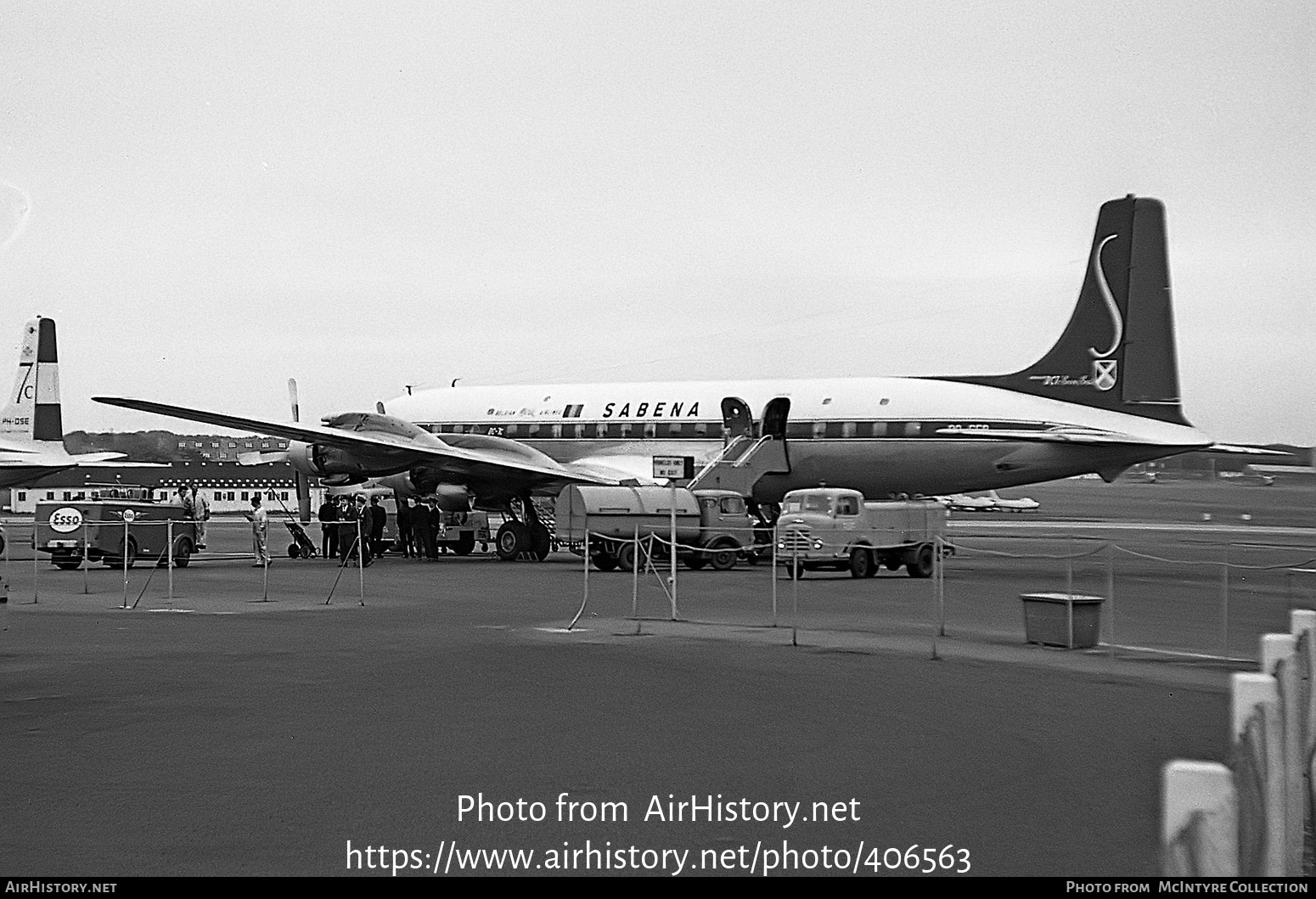 Aircraft Photo of OO-SFB | Douglas DC-7C | Sabena | AirHistory.net #406563