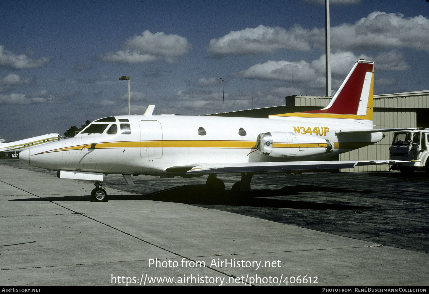 Aircraft Photo of N344UP | North American NA-282 Sabreliner 40 | AirHistory.net #406612