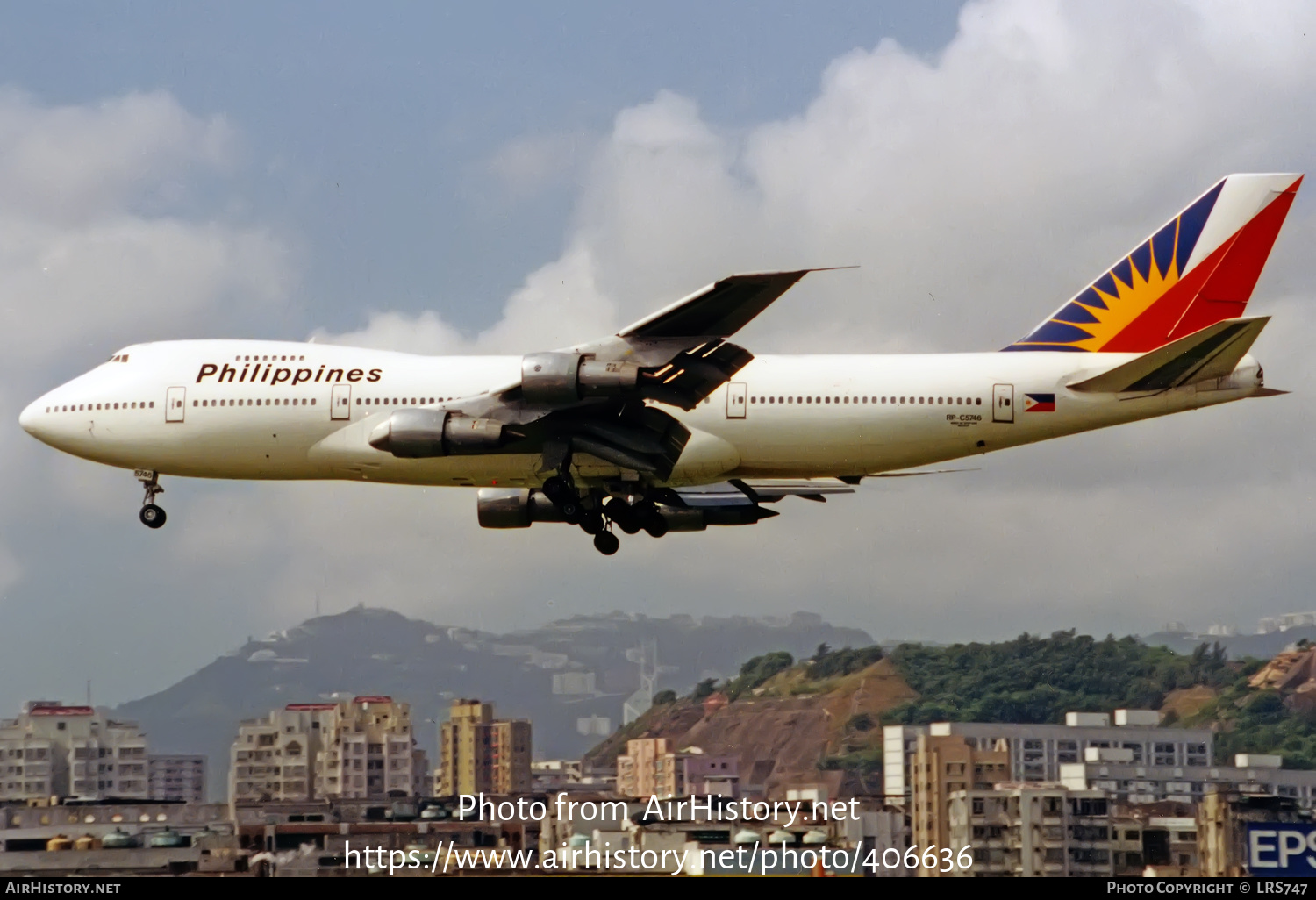 Aircraft Photo of RP-C5746 | Boeing 747-212B | Philippine Airlines | AirHistory.net #406636