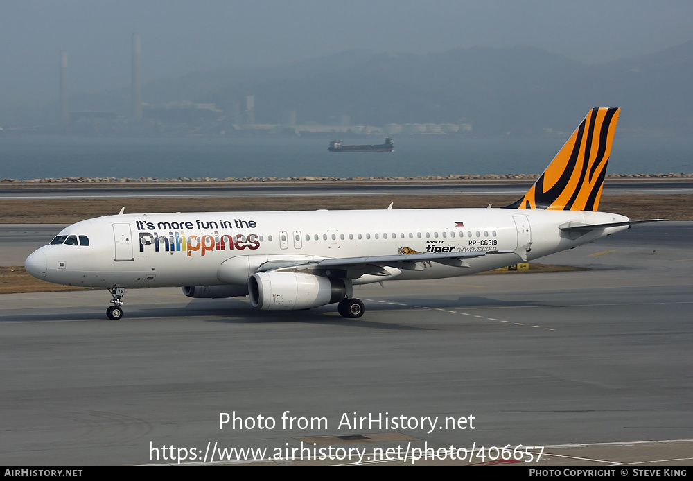 Aircraft Photo of RP-C6319 | Airbus A320-232 | Tiger Airways | AirHistory.net #406657
