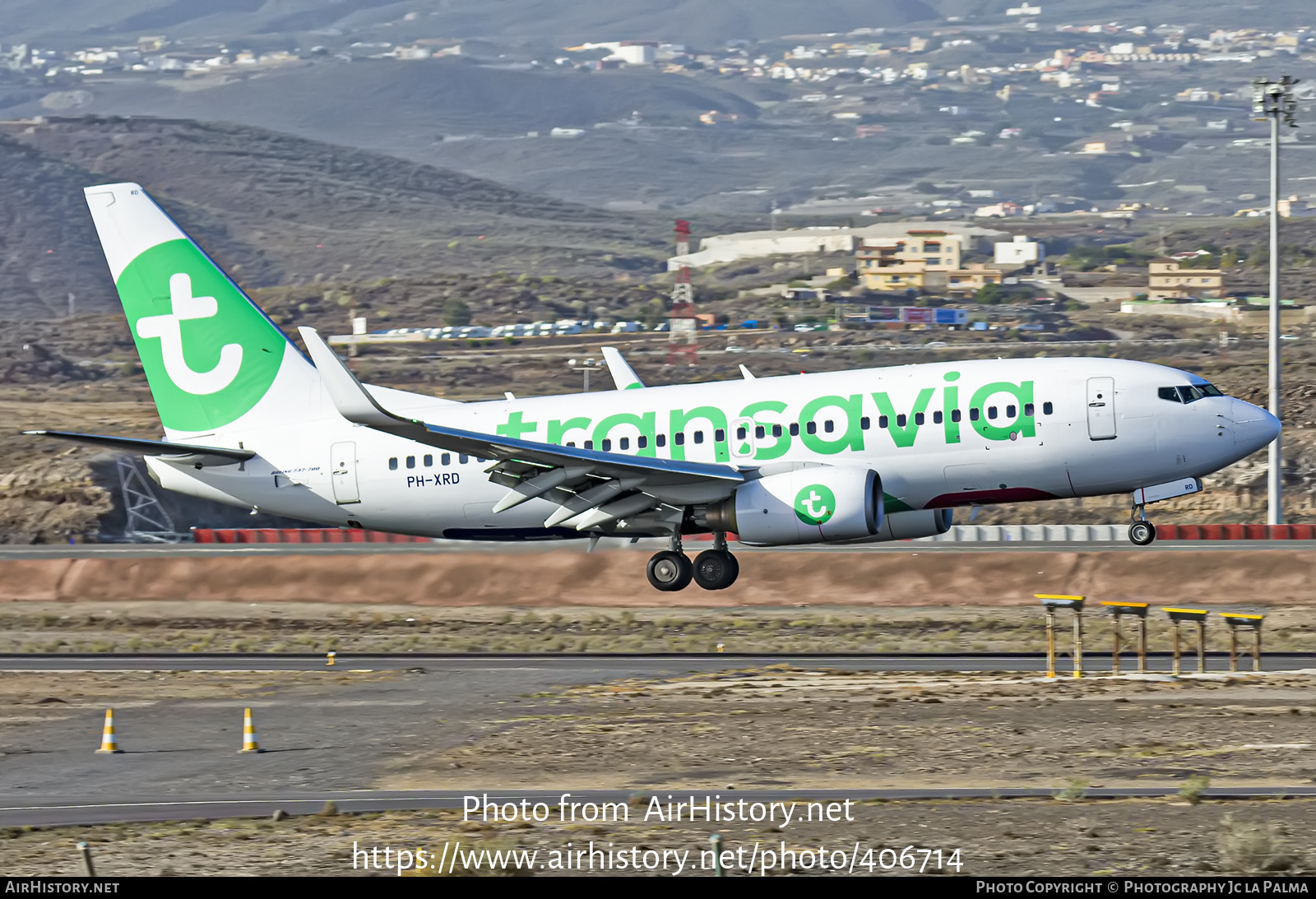 Aircraft Photo of PH-XRD | Boeing 737-7K2 | Transavia | AirHistory.net #406714