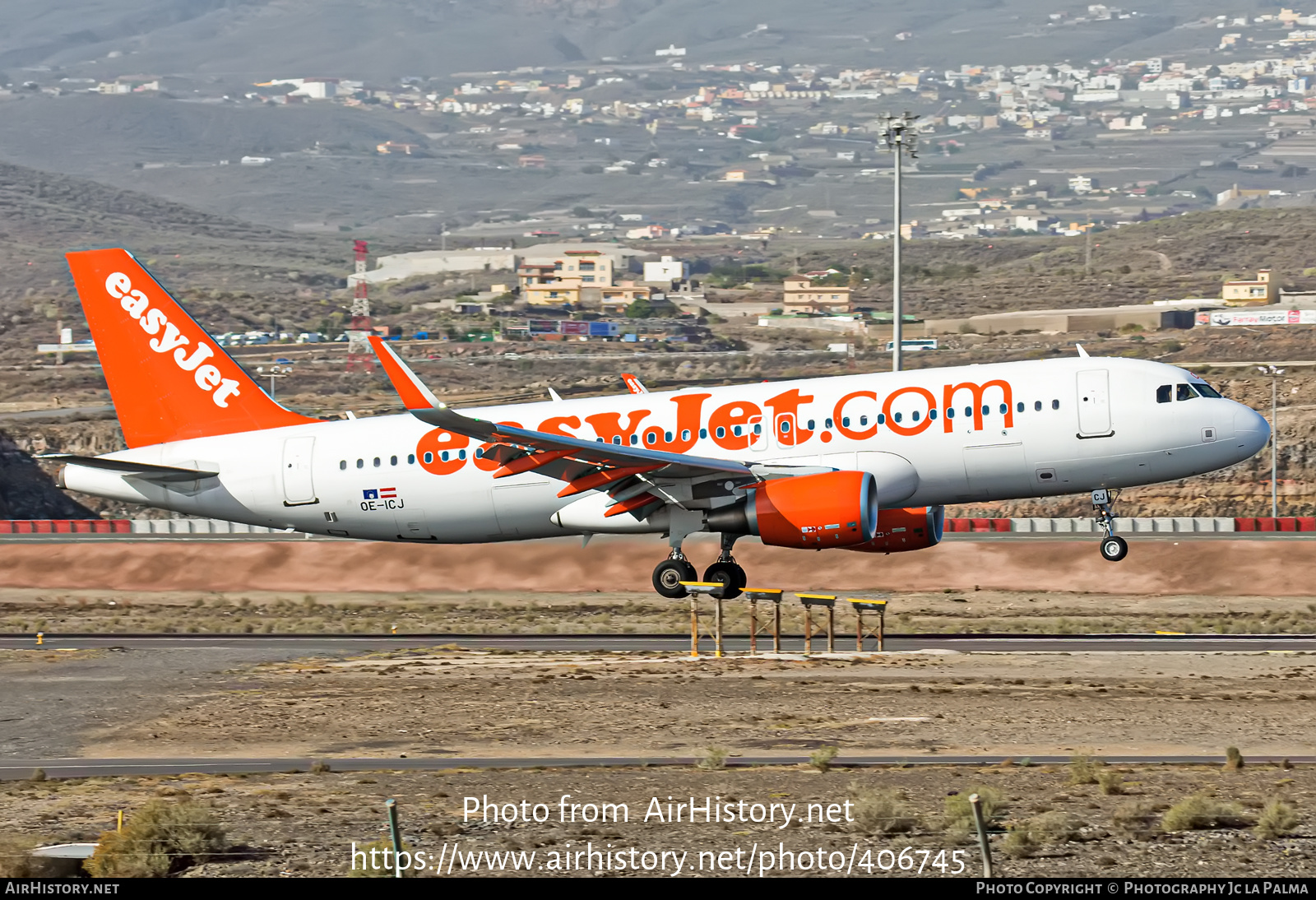 Aircraft Photo of OE-ICJ | Airbus A320-214 | EasyJet | AirHistory.net #406745