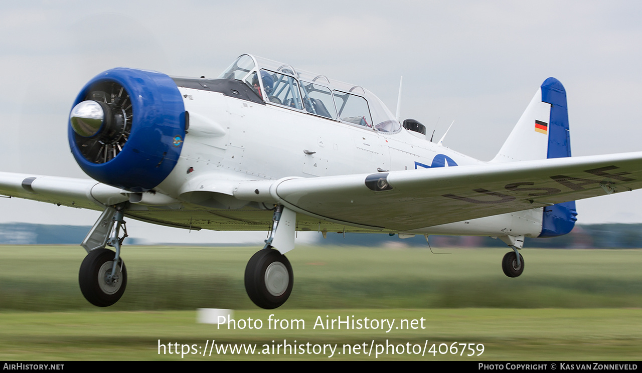 Aircraft Photo of D-FUKK | North American T-6J Harvard Mk IV | USA - Air Force | AirHistory.net #406759