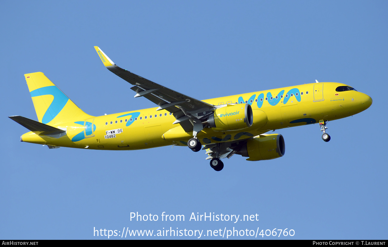 Aircraft Photo of F-WWDE | Airbus A320-251N | Viva Air | AirHistory.net #406760