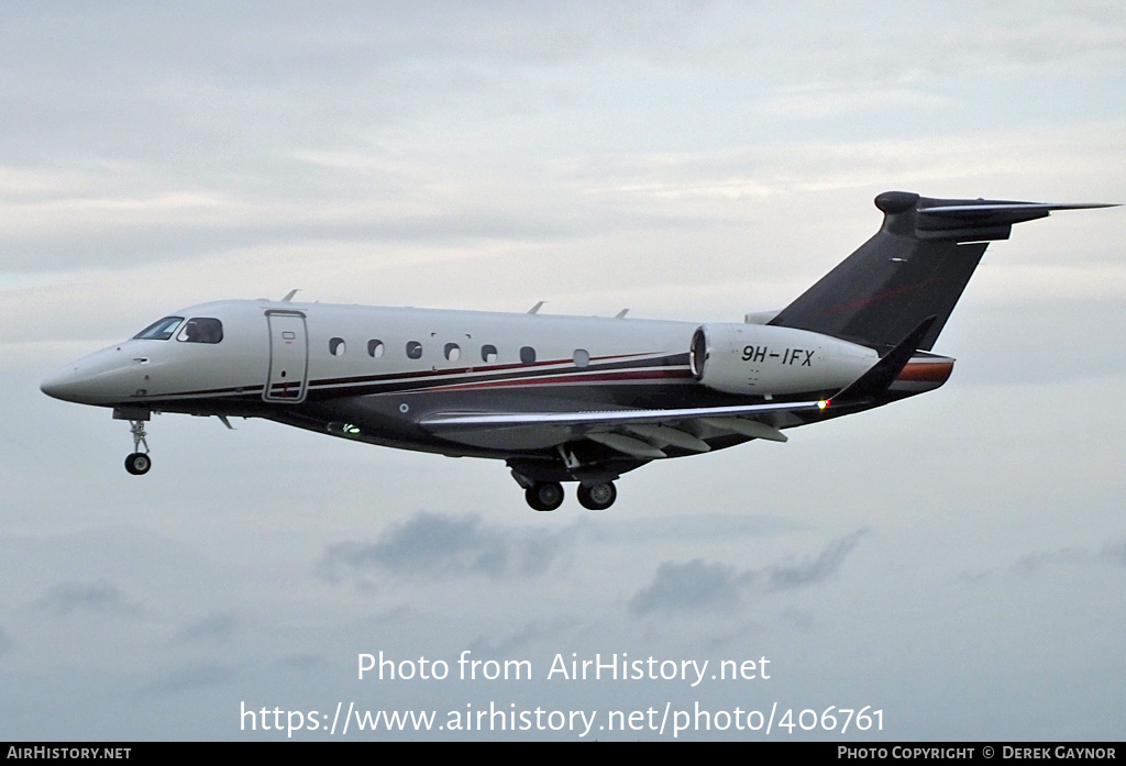 Aircraft Photo of 9H-IFX | Embraer EMB-550 Praetor 600 | AirHistory.net #406761