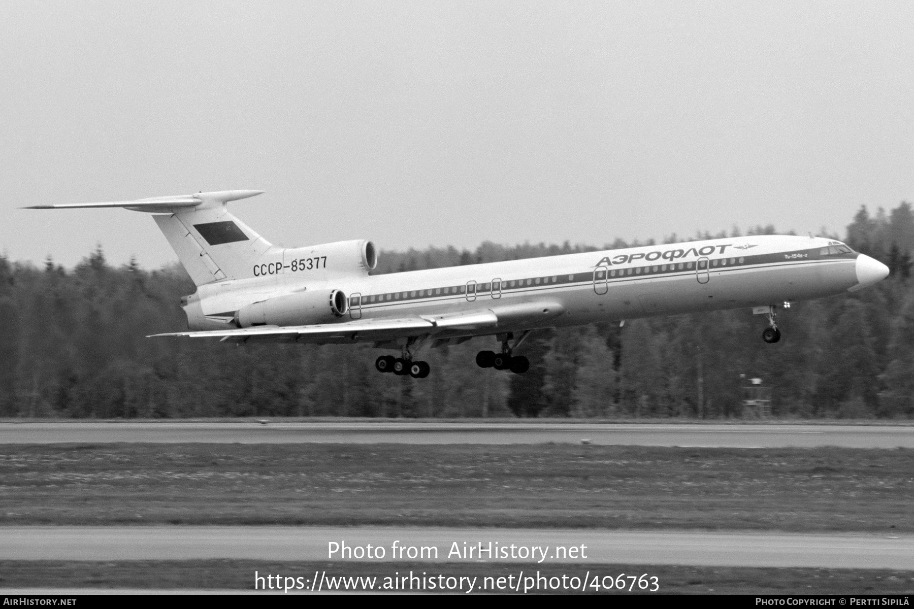 Aircraft Photo of CCCP-85377 | Tupolev Tu-154B-2 | Aeroflot | AirHistory.net #406763