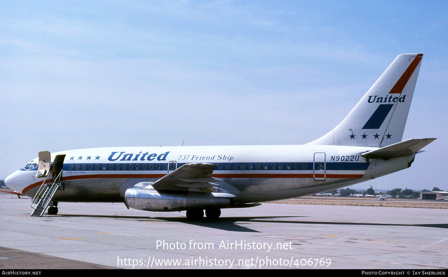 Aircraft Photo of N9022U | Boeing 737-222 | United Air Lines | AirHistory.net #406769