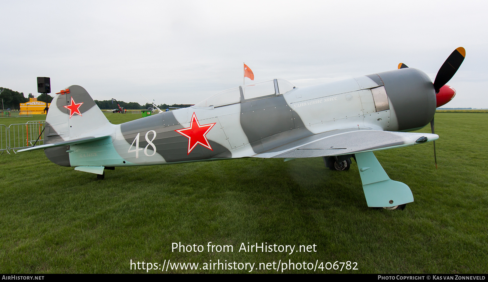 Aircraft Photo of RA-3482K / 48 white | Yakovlev Yak-3U | Soviet Union - Air Force | AirHistory.net #406782