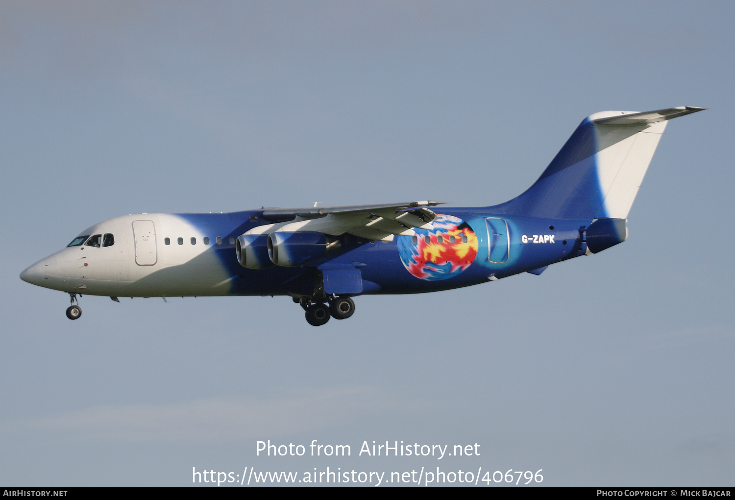 Aircraft Photo of G-ZAPK | British Aerospace BAe-146-200QC | Titan Airways | AirHistory.net #406796