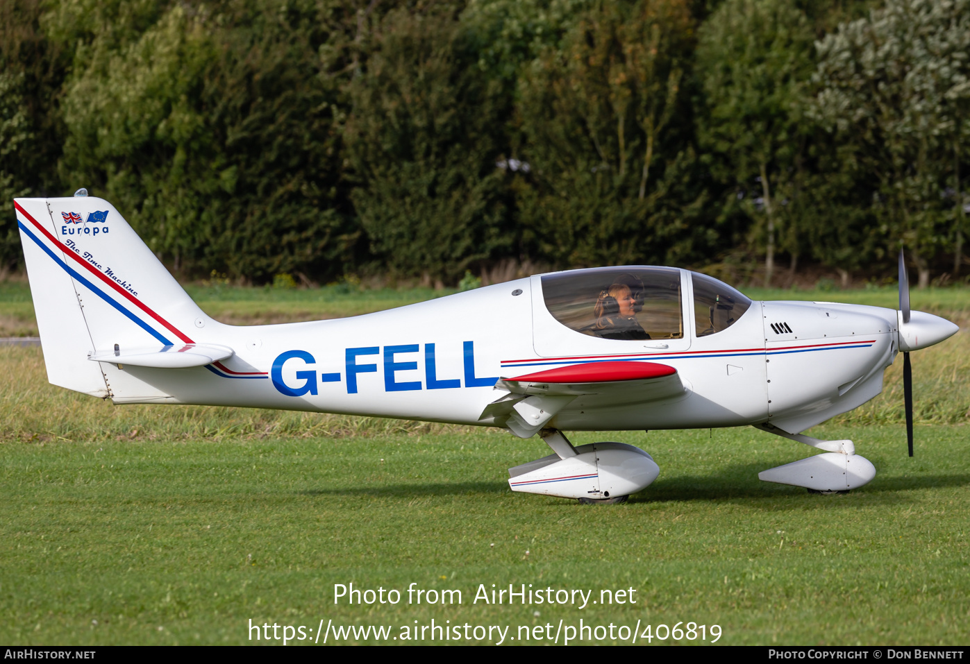 Aircraft Photo of G-FELL | Europa Aircraft Europa XS Trigear | AirHistory.net #406819