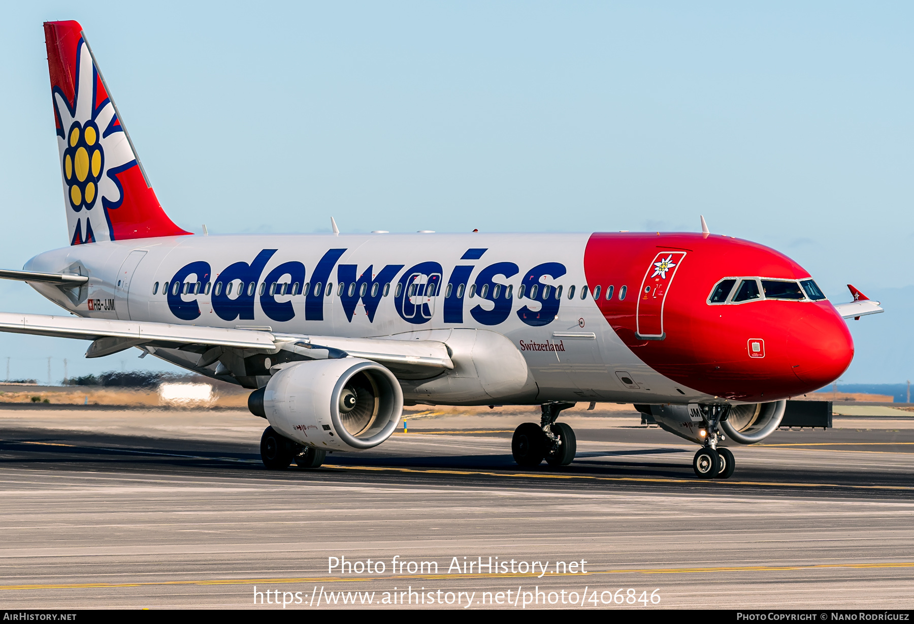 Aircraft Photo of HB-JJM | Airbus A320-214 | Edelweiss Air | AirHistory.net #406846