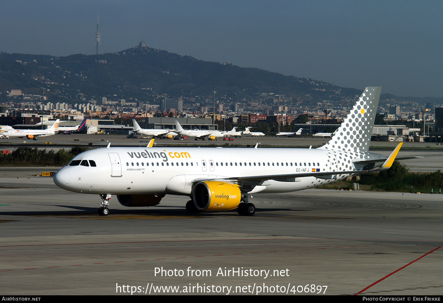 Aircraft Photo of EC-NFJ | Airbus A320-271N | Vueling Airlines | AirHistory.net #406897