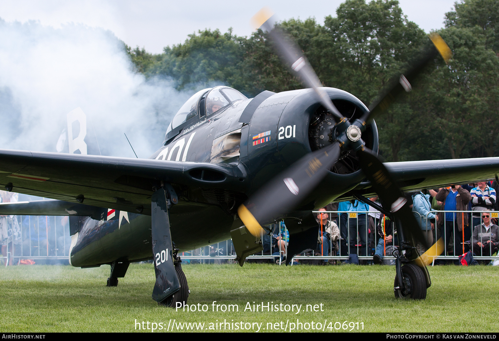 Aircraft Photo of G-RUMM / 121714 | Grumman F8F-2P Bearcat | USA - Navy | AirHistory.net #406911