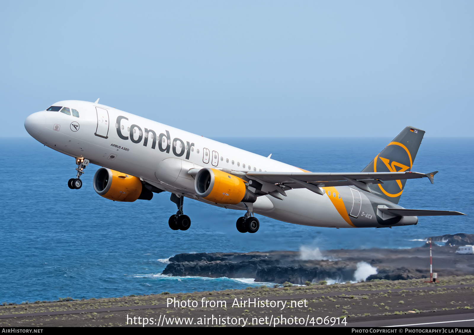 Aircraft Photo of D-AICA | Airbus A320-212 | Condor Flugdienst | AirHistory.net #406914