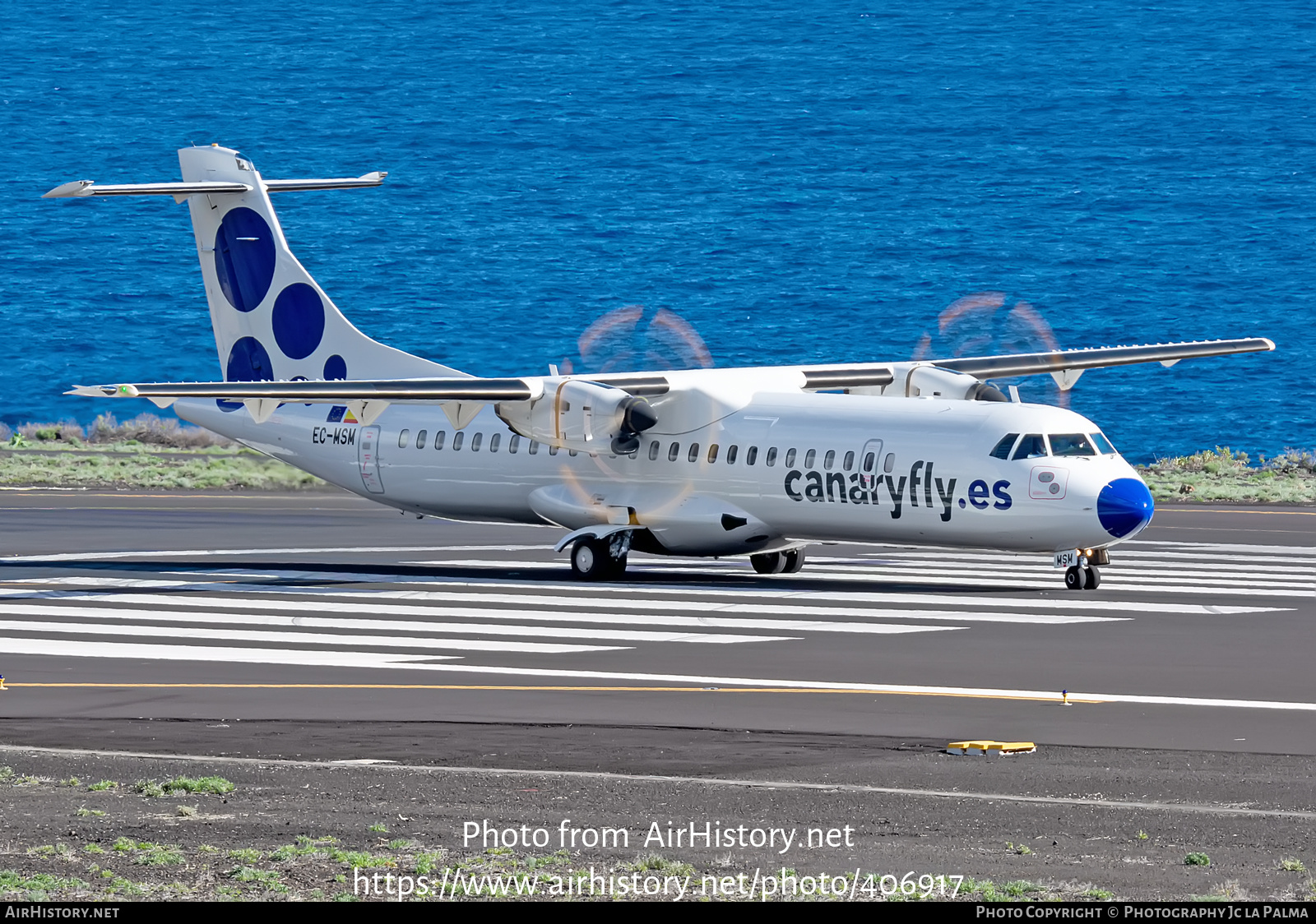 Aircraft Photo of EC-MSM | ATR ATR-72-500 (ATR-72-212A) | Canaryfly | AirHistory.net #406917